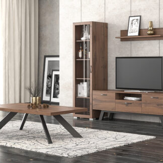 Σύνθεση Tv βιτρίνα ραφι 030