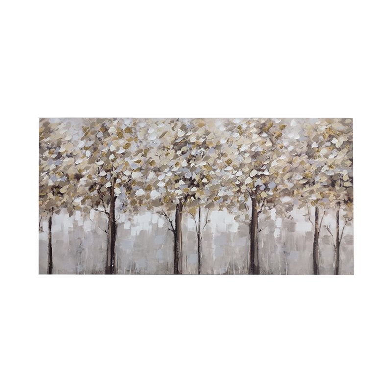 ΠΙΝΑΚΑΣ ΣΕ ΚΑΜΒΑ "TREES" 120*3*60