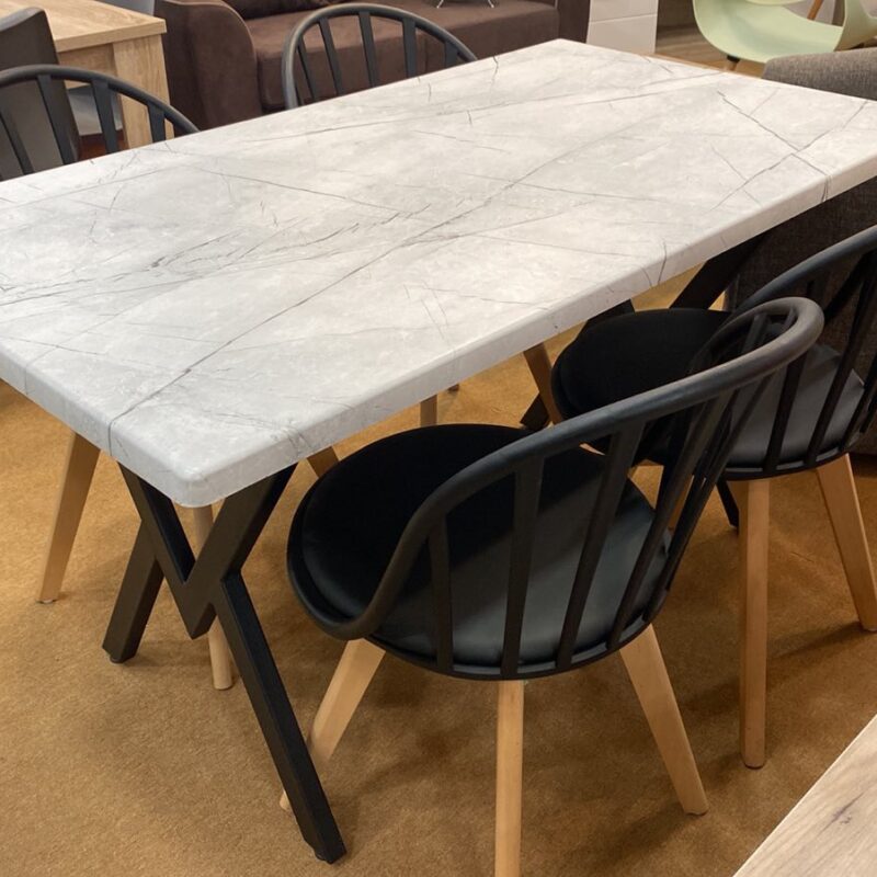 Τραπέζι marble.  140x80