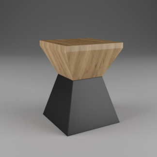 Κομοδίνο mdf δρύς rustic λάκα