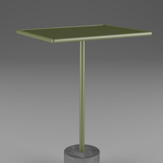 Κομοδίνο mdf λάκα με βάση τσιμέντο 5031