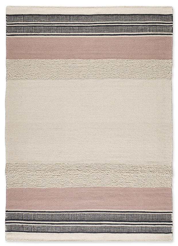 Χαλί CANNIA WHITE/PINK