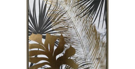 Πίνακας σε καμβά 45×2,5×60εκ LEAFS 231
