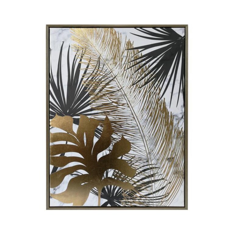 Πίνακας σε καμβά 45×2,5×60εκ LEAFS 231