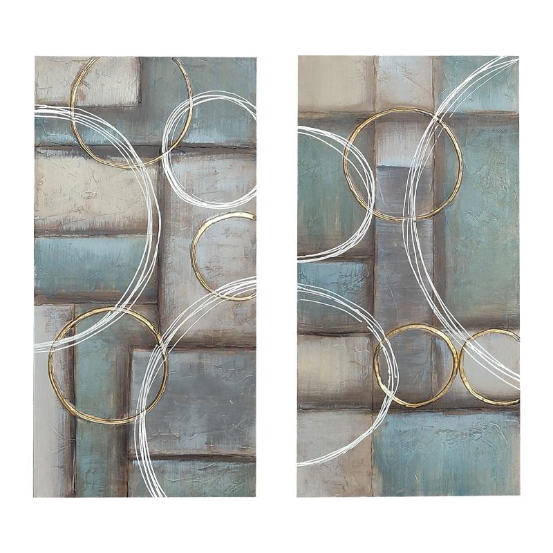 ΠΙΝΑΚΑΣ Circle 1/2 ΣΕ ΚΑΜΒΑ 30x2.5x60