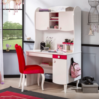 Γραφείο βιβλιοθήκη RB1103 ΛΕΥΚΟ