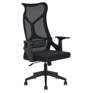 A9920 ΜΑΥΡO MESH ΠΟΛΥΘΡΟΝΑ ΓΡΑΦΕΙΟΥ