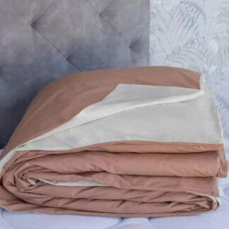 ΠΑΠΛΩΜΑΤΟΘΗΚΗ DOUBLE FACE COZY LIFE 260Χ240 ROSE – WHITE