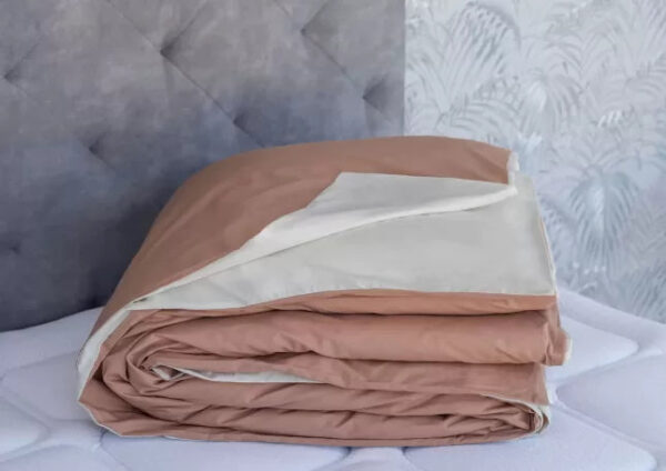 ΠΑΠΛΩΜΑΤΟΘΗΚΗ DOUBLE FACE COZY LIFE 260Χ240 ROSE – WHITE