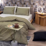 ΠΑΠΛΩΜΑΤΟΘΗΚΗ COZY LIFE 260Χ240 OLIVE GREEN