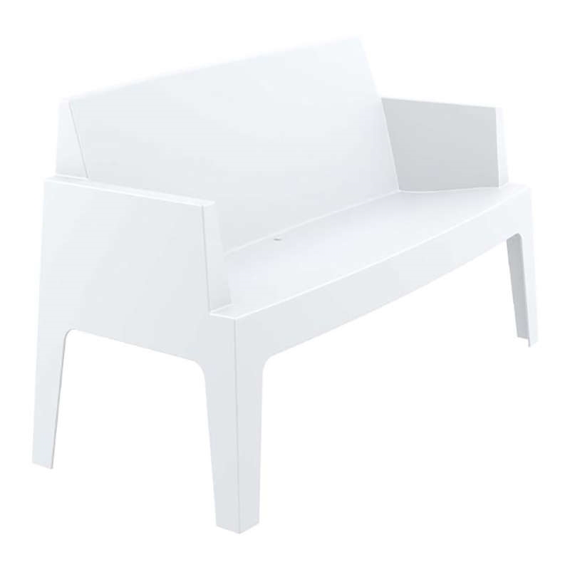 BOX WHITE KANAΠEΣ ΠΟΛ/ΝΙΟΥ 138Χ62Χ80εκ.