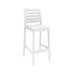 ARES ΣΚΑΜΠΟ ΜΠΑΡ75εκ. WHITE ΠΟΛ/ΝΙΟΥ 45Χ51Χ108εκ.