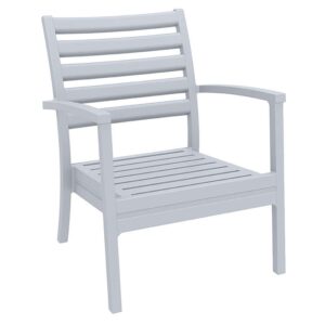 ARTEMIS XL SILVER GREY(12)ΠOΛΥΘΡΟΝΑ ΠΟΛ/ΝΙΟΥ 71Χ76Χ89εκ.