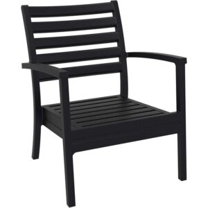 ARTEMIS XL BLACK(Σ12)ΠOΛΥΘΡΟΝΑ ΠΟΛ/ΝΙΟΥ 71Χ76Χ89εκ.