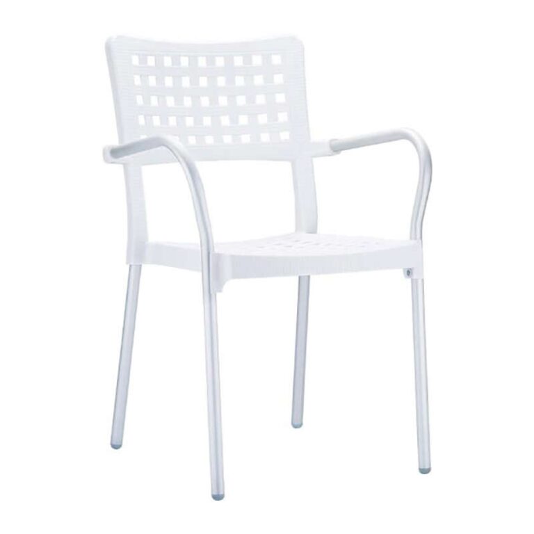 GALA WHITE ΠΟΛΥΘΡΟΝΑ ΠΟΛ/ΝΙΟΥ/ΑΛΟΥΜ. 55Χ49Χ85εκ.