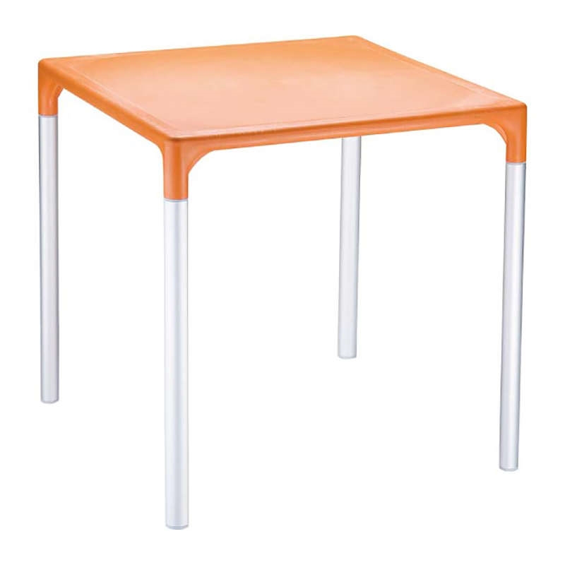 MANGO ALU. ORANGE 72Χ72Χ72εκ. ΤΡΑΠΕΖΙ