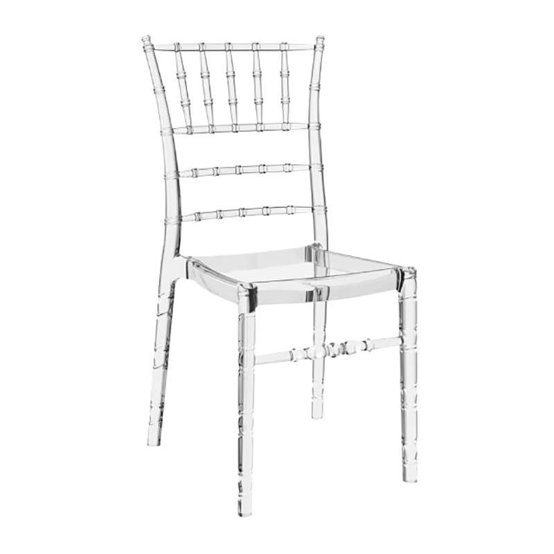 CHIAVARI CLEAR TRANSPARENT(Σ4)KAPEKΛA 45X51X91εκ.