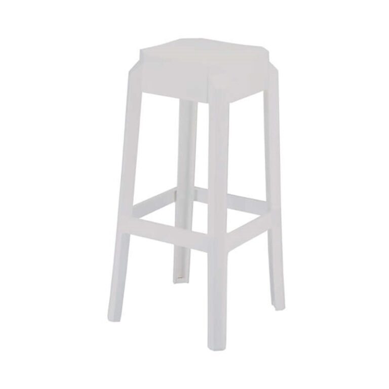 FOX 75εκ.(Σ2)ΣΚΑΜΠΟ GLOSSY WHITE 36X36X75εκ.
