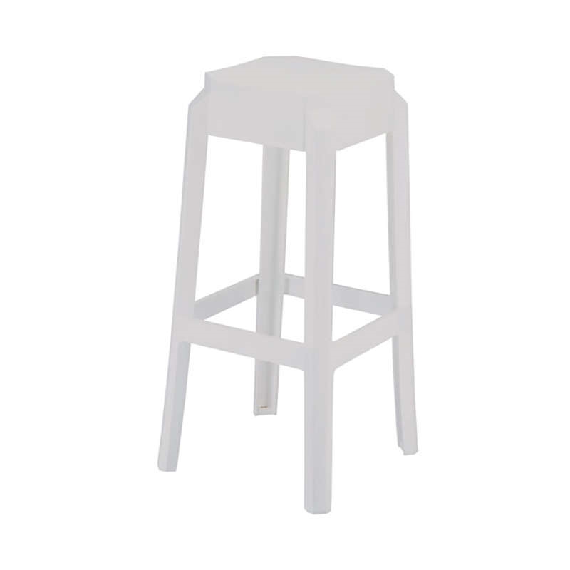 FOX 75εκ.(Σ2)ΣΚΑΜΠΟ GLOSSY WHITE 36X36X75εκ.