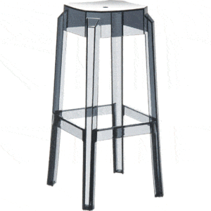 FOX 75εκ.(Σ2)ΣΚΑΜΠΟ SMOKE GREY 36X36X75εκ.