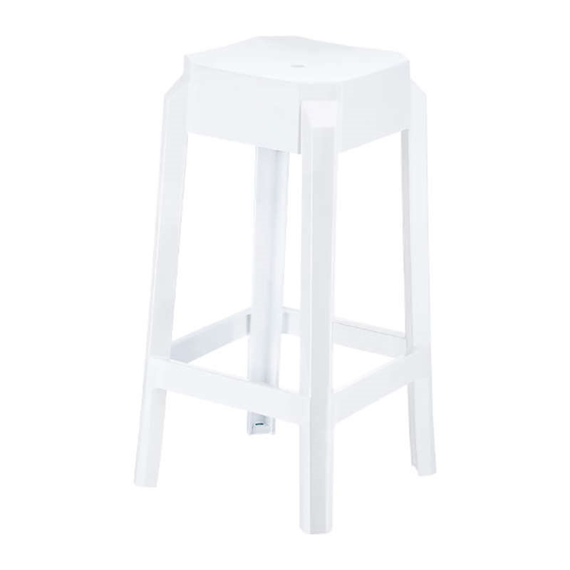 FOX 65εκ.(Σ2)ΣΚΑΜΠΟ GLOSSY WHITE 36X36X65εκ.