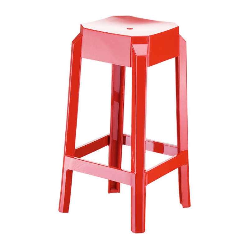 FOX 65εκ.(Σ2)ΣΚΑΜΠΟ GLOSSY RED 36X36X65εκ.
