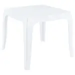 QUEEN GLOSSY WHITE(Σ4)51X51X43εκ. ΤΡΑΠΕΖΙ