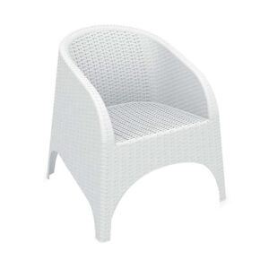 ARUBA WHITE ΠΟΛΥΘΡΟΝΑ ΠΟΛ/ΝΙΟΥ 74X75X80εκ.