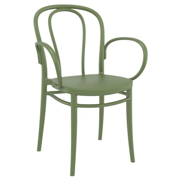 VICTOR XL OLIVE GREEN(Σ14)ΠΟΛΥΘΡΟΝΑ ΠΟΛ/ΝΙΟΥ 57Χ52Χ85εκ.