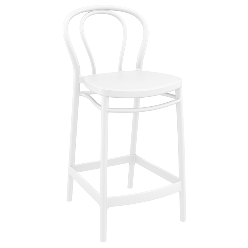 VICTOR 65εκ. ΣΚΑΜΠΟ(Σ4)WHITE ΠΟΛ/ΝΙΟΥ 44X50X96εκ.