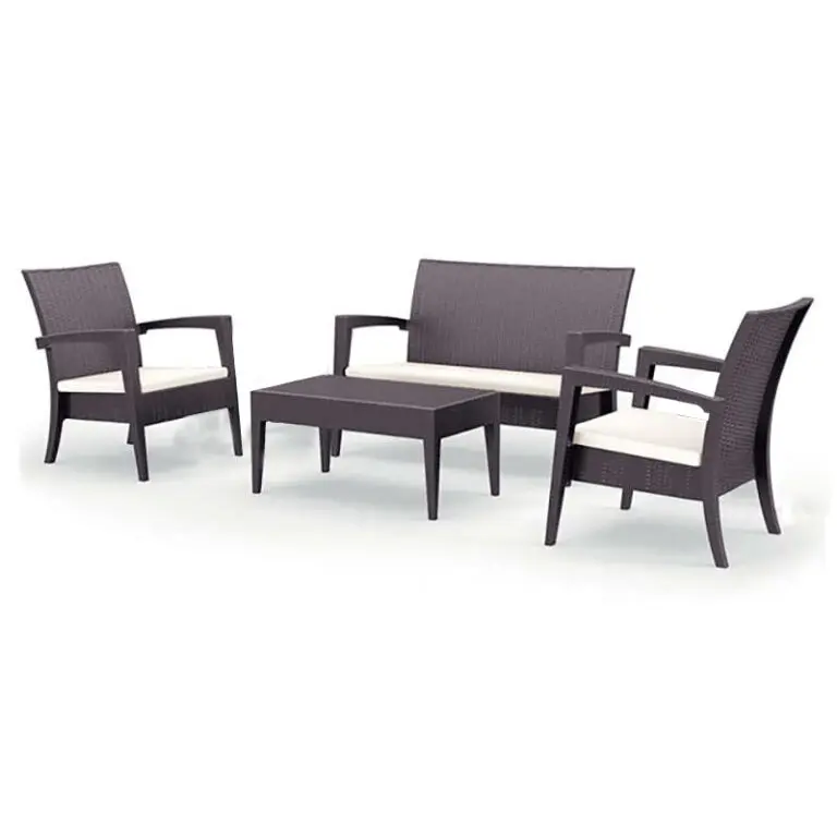 MIAMI SET BROWN ΜΕ ΜΑΞ.(1ΚΑΝ.+2ΠΟΛ+ΤΡΑΠ.92Χ53εκ.)ΠΟΛ/ΝΙΟΥ