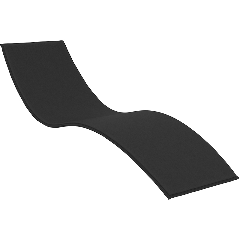 SLIM ΣΤΡΩΜΑ POLYESTER 3εκ.BLACK 204X62X3εκ.