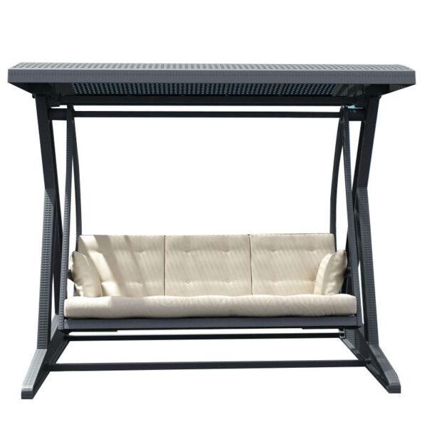 HAWAII ΚΟΥΝΙΑ DARK GREY ΠΟΛ/ΝΙΟΥ 225X164X202εκ.