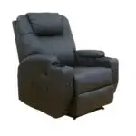 VERA MASSAGE ΠΟΛΥΘΡΟΝΑ ΜΑΥΡΟ PU 85Χ93Χ104εκ.