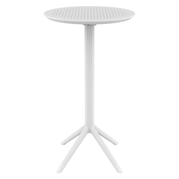SKY WHITE BAR Φ60Χ108εκ.ΠΤΥΣ/ΝΟ ΤΡΑΠ. ΠΟΛ/ΝΙΟΥ