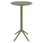 SKY OLIVE GREEN BAR Φ60Χ108εκ.ΠΤΥΣ/ΝΟ ΤΡΑΠ. ΠΟΛ/ΝΙΟΥ