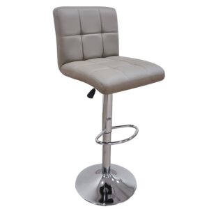 BAR40 CAPPUCCINO PU(Σ2)ΣKAMΠO ΜΕ ΑΜΟΡΤΙΣΕΡ 43X52X113εκ.