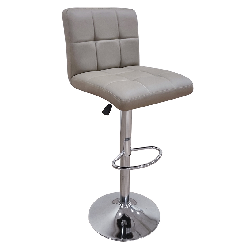 BAR40 CAPPUCCINO PU(Σ2)ΣKAMΠO ΜΕ ΑΜΟΡΤΙΣΕΡ 43X52X113εκ.