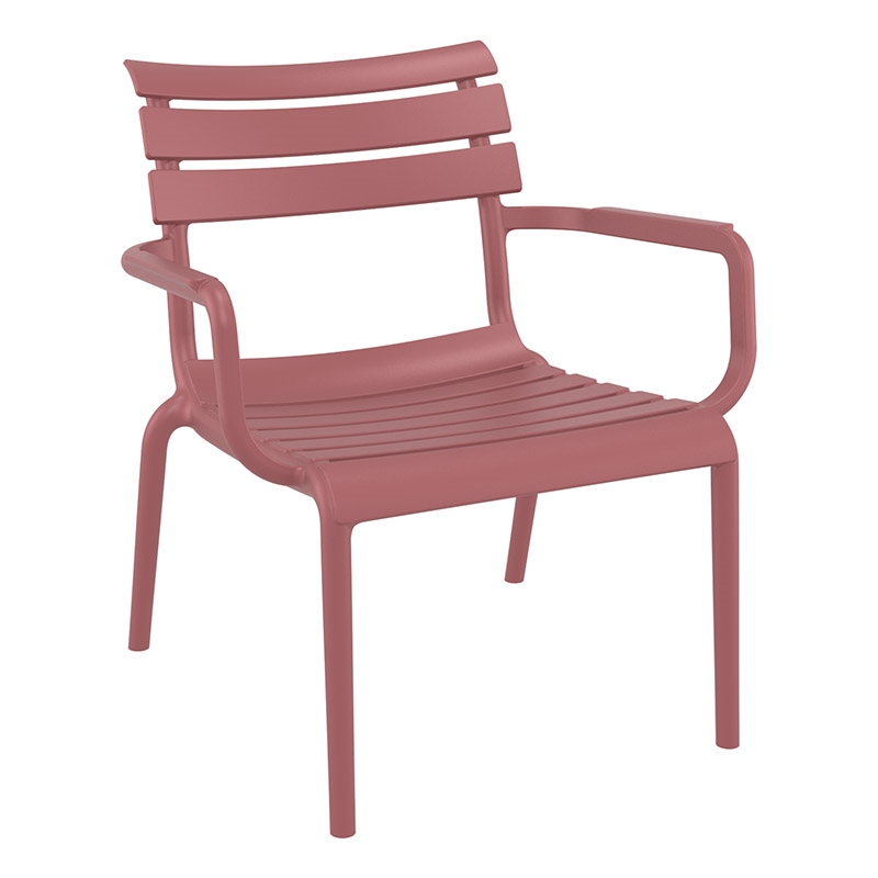 PARIS LOUNGE MARSALA ΠΟΛ/ΝΑ ΠΟΛ/ΝΙΟΥ 68X70X76εκ.