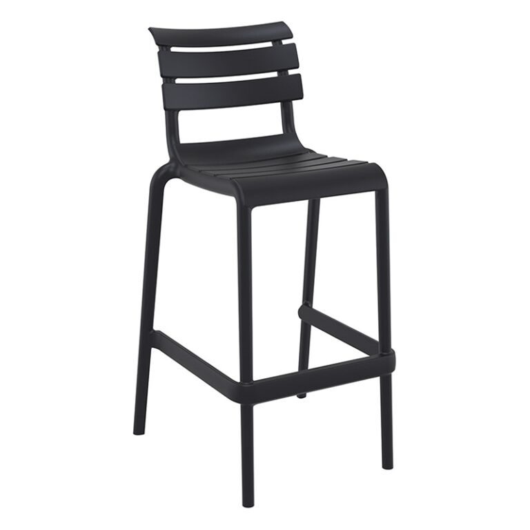 HELEN 75εκ. ΣΚΑΜΠΟ BLACK ΠΟΛ/ΝΙΟΥ 53X55X105εκ.