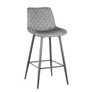 ALESIA GREY ΥΦΑΣΜΑ 73εκ. ΣΚΑΜΠΟ ΜΕΤΑΛΛΙΚΟ 50X51X73-104εκ.