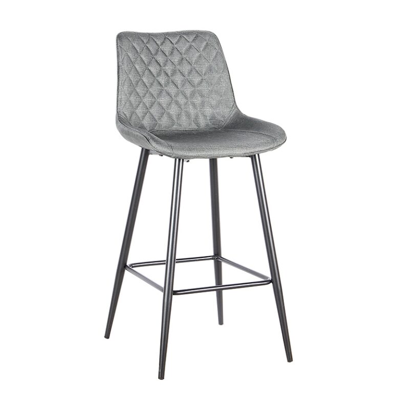 ALESIA GREY ΥΦΑΣΜΑ 73εκ. ΣΚΑΜΠΟ ΜΕΤΑΛΛΙΚΟ 50X51X73-104εκ.