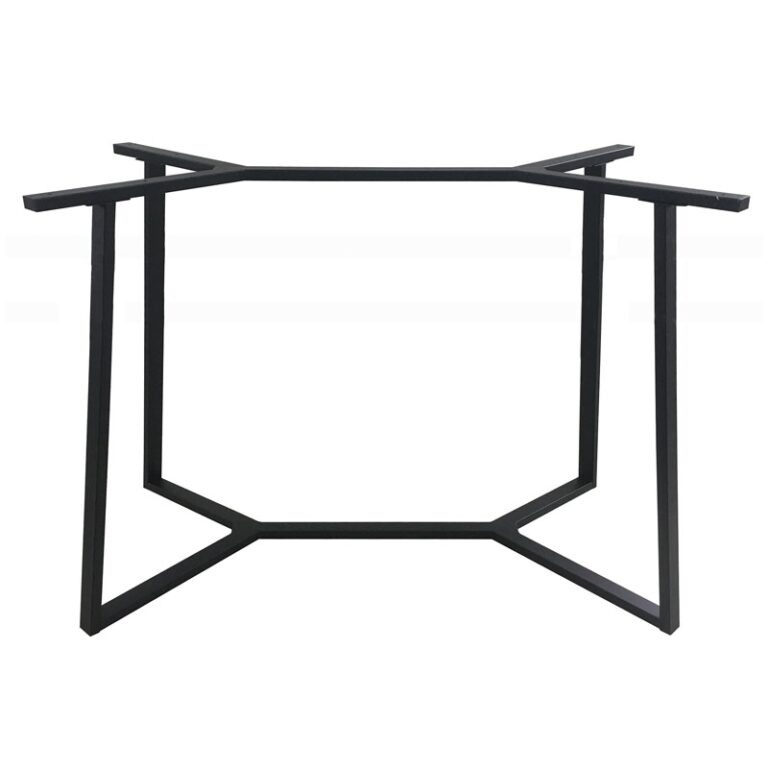 BISTRO ΨΗΛΗ 110X60X105εκ. ΒΑΣΗ ΜΕΤΑΛΛΙΚΗ ΜΕ ΡΕΓ/ΡΟΥΣ ΜΑΥΡΗ