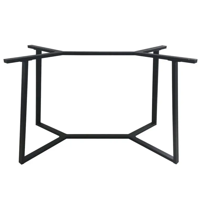 BISTRO 110X60X72εκ. ΜΑΚΡ/ΝΗ ΒΑΣΗ ΜΕΤΑΛΛΙΚΗ ΜΕ ΡΕΓ/ΡΟΥΣ ΜΑΥΡΗ