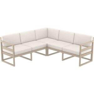 MYKONOS ΜΑΞΙΛΑΡΙ ΓΩΝΙΑΣ BEIGE (1ΤΕΜ) 58Χ16Χ35εκ.