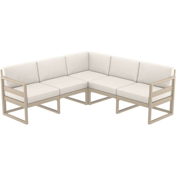 MYKONOS ΜΑΞΙΛΑΡΙ ΓΩΝΙΑΣ BEIGE (1ΤΕΜ) 58Χ16Χ35εκ.