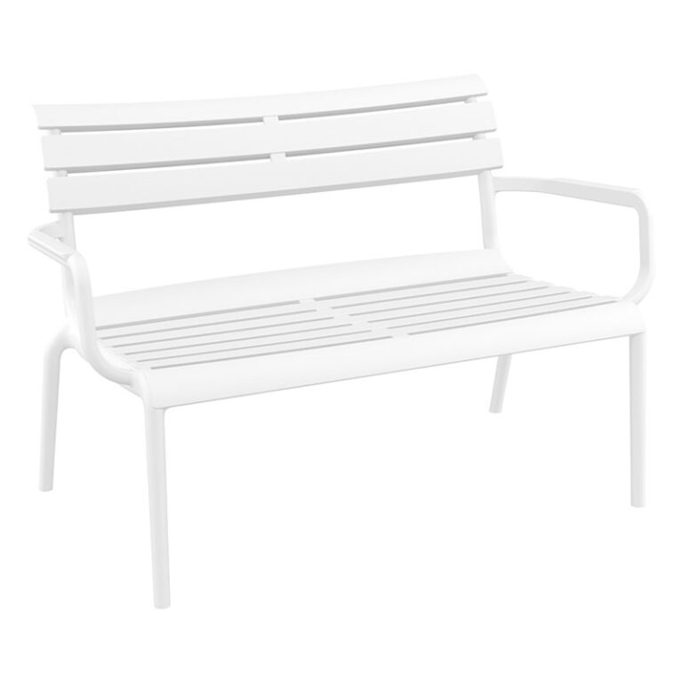 PARIS ΚΑΝΑΠΕΣ WHITE 116X70X75εκ. ΠΟΛ/ΝΙΟΥ