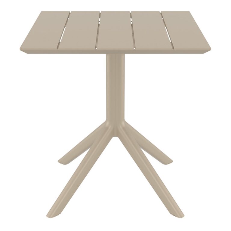 PARIS TAUPE 70X70X74εκ. ΤΡΑΠΕΖΙ ΠΟΛ/ΝΙΟΥ