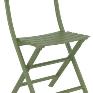 HELEN ΠΤΥΣ/ΝΗ OLIVE GREEN ΚΑΡΕΚΛΑ ΠΟΛ/ΝΙΟΥ 42X47X83εκ.