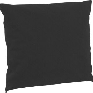 PORTOFINO ΜΑΞΙΛΑΡΙ ΠΛΑΤΗΣ BLACK 48X55X5εκ.